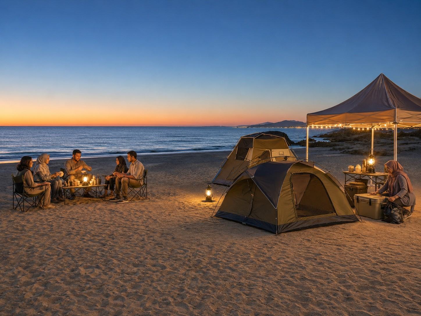 Camping In Oman