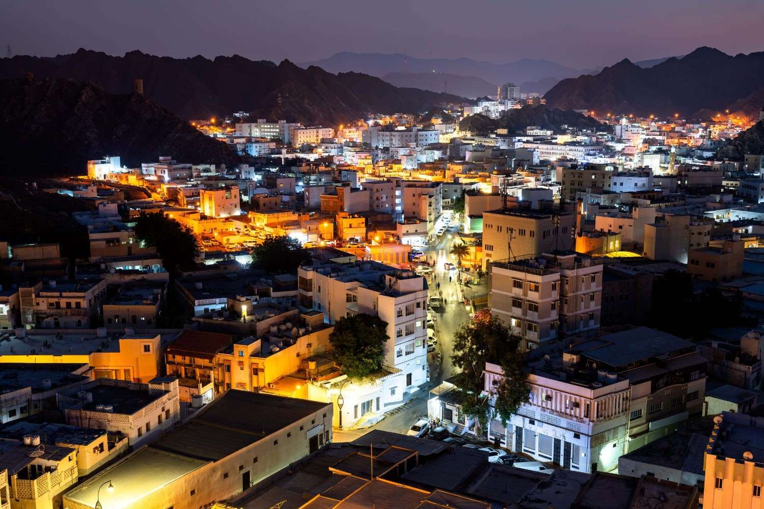 Historic Mutrah Cityscape Muscat