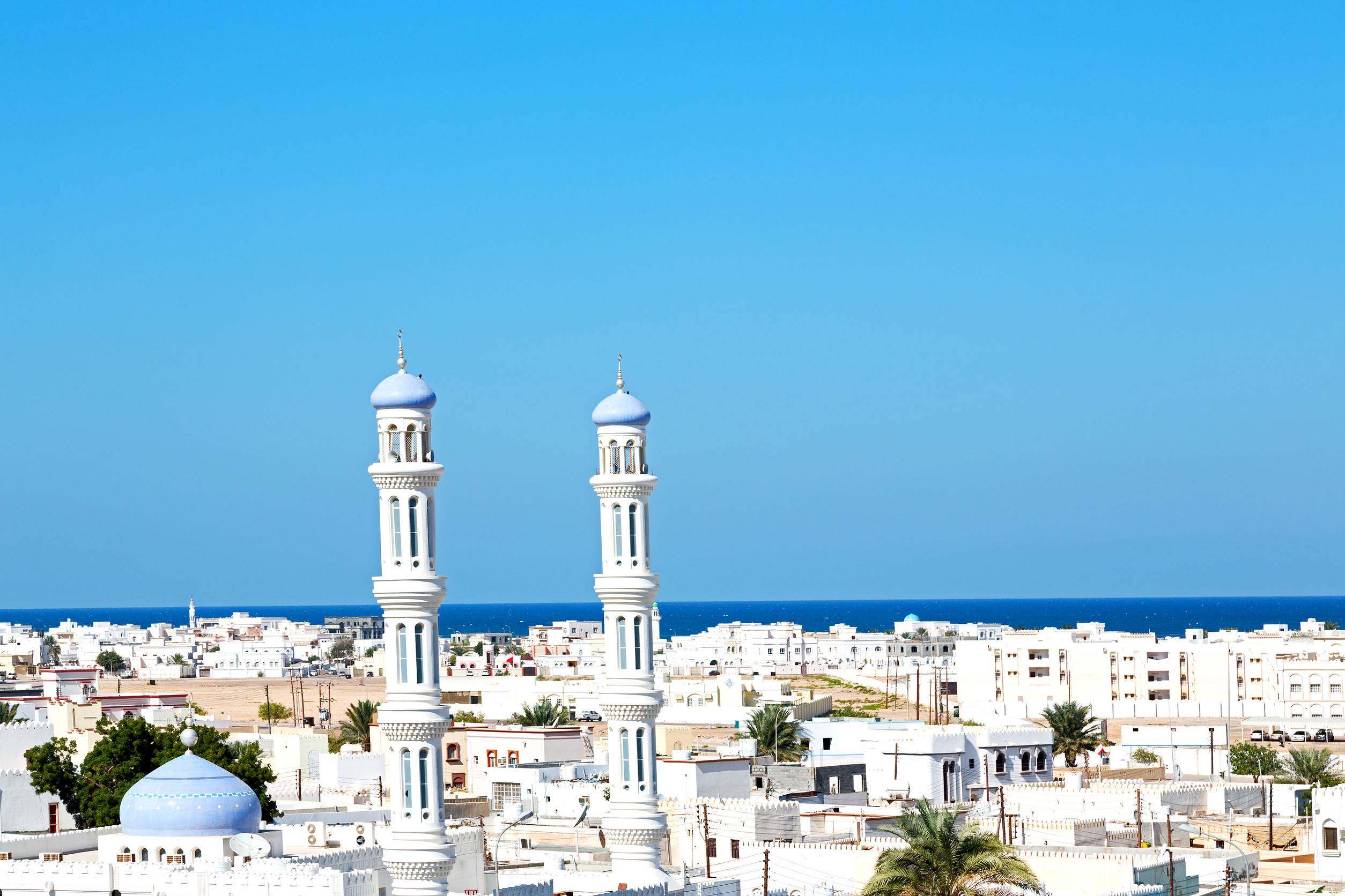 Minaret And Religion In Clear Sk