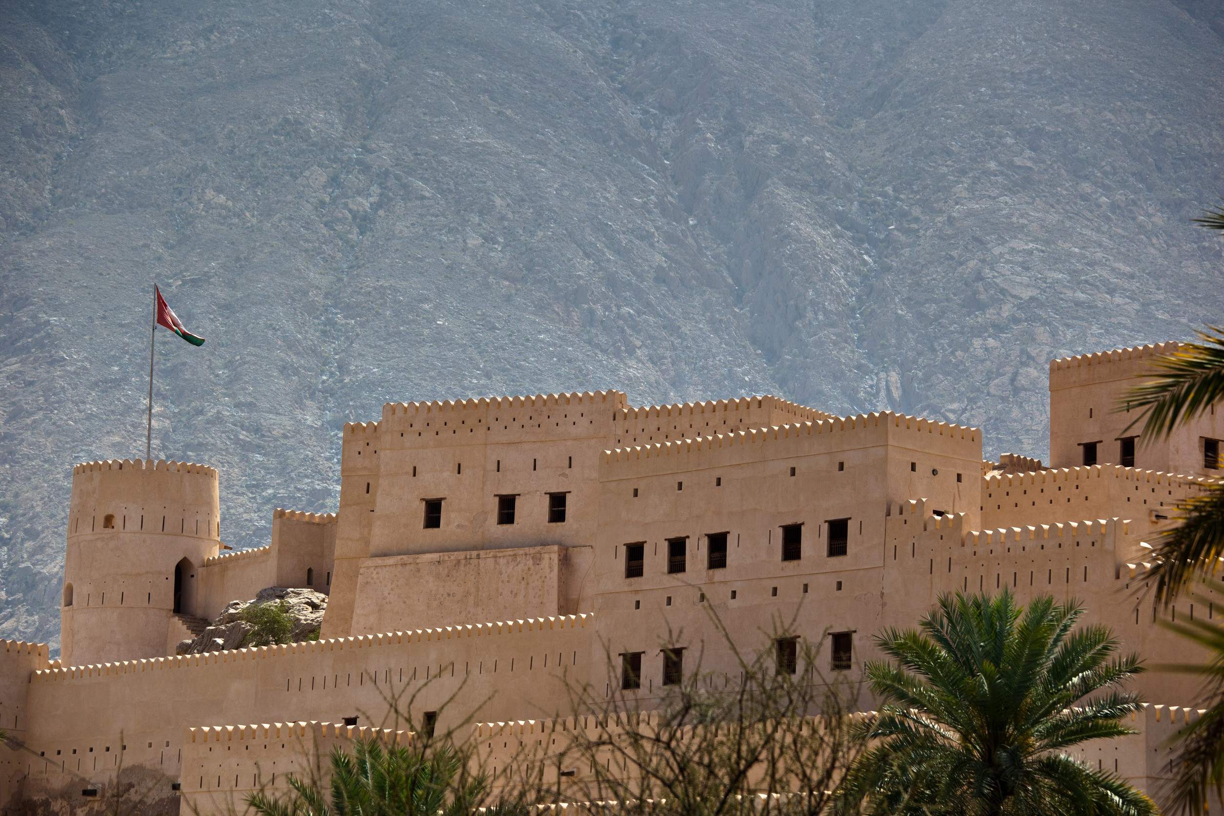 Nakhal Fort in Al Batinah, Oman